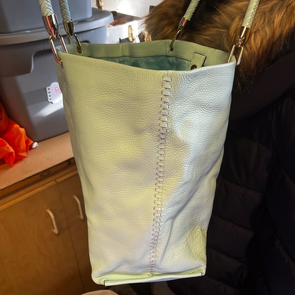 Kate Spade Large Mint Green Tote Bag - Picture 4 of 4